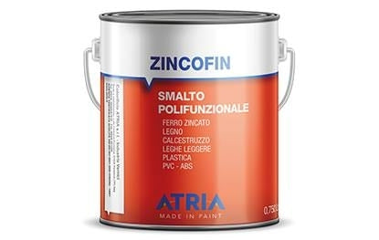 Zincofin Atria Smalto Autoancorante Per Lamiere Zincate Satinato